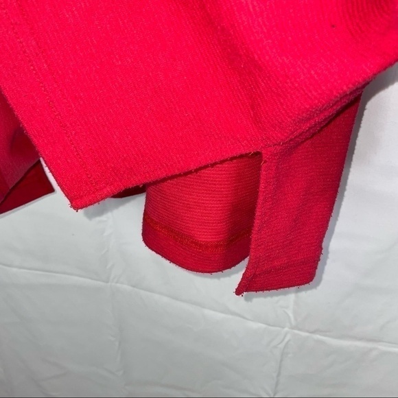 Bobbie Brooks Tunic Long Sleeve Crewneck Pullover High Low Hem 3 Tiered Shirt - Picture 7 of 9